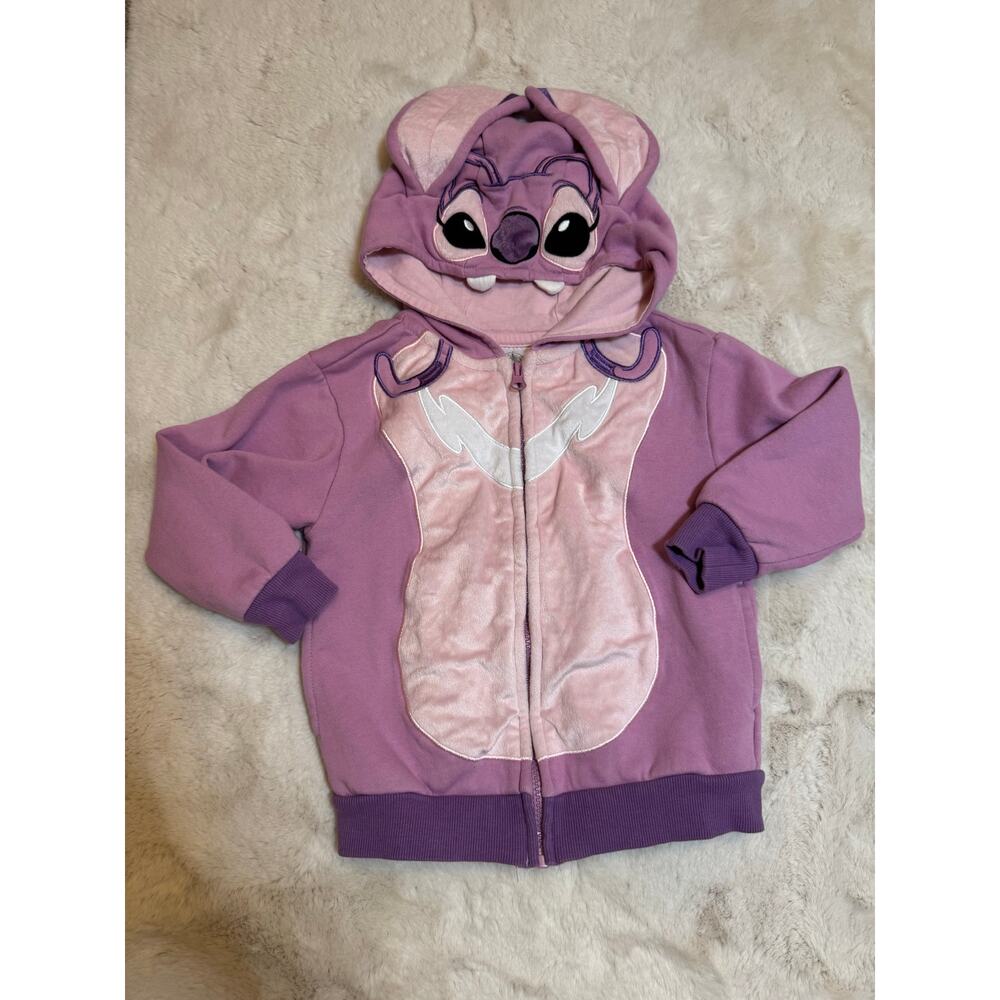 Disney Store Angel Lilo & Stitch 3D Costume Hoodie Size 3